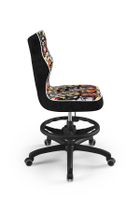 Entelo, Petit, krzesło biurowe z podnóżkiem, wzrost 159-188 cm, zwierzaki