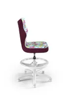 Entelo, Petit, krzesło dziecięce z podnóżkiem, wzrost 119-142 cm, sowy