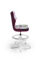 Entelo, Petit, krzesło dziecięce z podnóżkiem, wzrost 133-159 cm, sowy