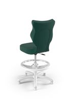 Entelo, Petit, krzesło dziecięce z podnóżkiem, wzrost 133-159 cm, zielone