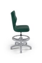 Entelo, Petit, krzesło dziecięce z podnóżkiem, wzrost 133-159 cm, zielony