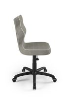 Entelo, Petit, krzesło młodzieżowe, wzrost 146-176,5 cm, szare