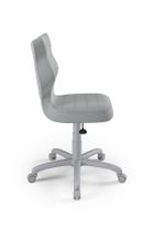 Entelo, Petit, krzesło młodzieżowe, wzrost 146-176,5 cm, szare