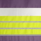 Eric, zasłona gotowa, uszyta z organtyny w pasy o delikatnym połysku, 140-250 cm