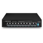 Esperanza, switch, 10 portów, POE 10/100M, 96W