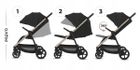 Espiro, Pearl, wózek spacerowy, 10 black pearl