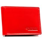 Etui na karty, czerwone, skórzane, 4U Cavaldi