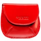 Etui na karty, czerwone, skórzane, 4U Cavaldi