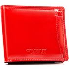 Etui na karty, czerwone, skórzane, 4U Cavaldi