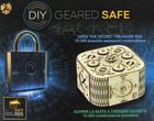 Eureka! Treasure Box, Geared Safe Secret diy, łamigłówka, poziom 3/4