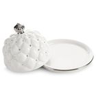 Eurofirany, ceramika, 16-12 cm, biały