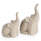 Eurofirany, figurka dekoracyjna Logan, 18-14-27 cm, beżowy