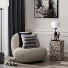 Eurofirany, figurka dekoracyjna madox, 37-7-10 cm, stalowy