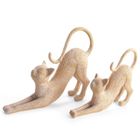 Eurofirany, figurka dekoracyjna Valeri, 25-7-19 cm, złoty