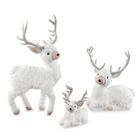 Eurofirany, figurka świąteczna, 27-17-35 cm, biały