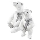 Eurofirany, figurka świąteczna, 28-27-53 cm, biały