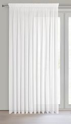 Eurofirany, firana gotowa, Debra, na taśmie, 300-270 cm, biały