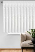 Eurofirany, firana gotowa Diana, 3 na taśmie, 350-160 cm, biały