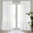 Eurofirany, firana gotowa, Dolly, na taśmie, 140-250 cm, biały