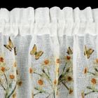 Eurofirany, firana gotowa, Flora, 150-30 cm, żółty