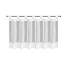 Eurofirany, firana gotowa, Hestia, na szelkach, 150-40 cm, biały