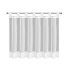 Eurofirany, firana gotowa, Hestia, na szelkach 150-70 cm, biały