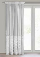 Eurofirany, firana gotowa na taśmie, Debora, 140-270 cm, biały