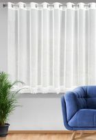 Eurofirany, firana gotowa, Roxana, 350-145 cm, biały
