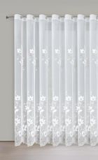 Eurofirany, firana gotowa, Sandi, 350-250 cm, biały