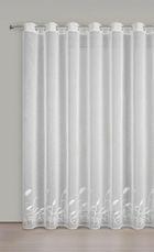 Eurofirany, firana gotowa, Tasha, 400-250 cm, biały
