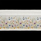 Eurofirany, firana zaciemniająca gotowa, Rozalie, na taśmie, 150-30 cm, biały