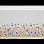 Eurofirany, firana zaciemniająca gotowa, Rozalie, na taśmie, 150-60 cm, biały