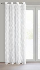 Eurofirany, firana zaciemniająca gotowa, Sanny, 140-250 cm, biały