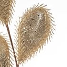 Eurofirany, gałązka świąteczna dekoracyjna, 74-32 cm, szampański