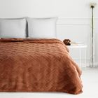 Eurofirany, koc d91, Caro, 150-200 cm, ceglasty