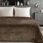 Eurofirany, koc d91 cindy6, 170-210 cm, ciemnobrązowy