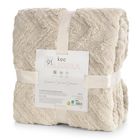 Eurofirany, koc d91 jodła, 170-210 cm, beżowy