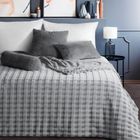 Eurofirany, koc d91, kostka, 170-210 cm, stalowy