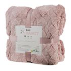 Eurofirany, koc d91, Nancy, 70-160 cm, pudrowy