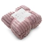 Eurofirany, koc d91 soft, 170-210 cm, pudrowy róż