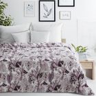 Eurofirany, koc Davos, 150-200 cm, fioletowy