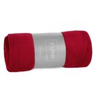 Eurofirany, koc simple, 150-200 cm, bordowy