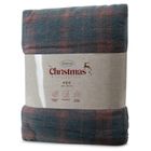 Eurofirany, koc świąteczny Peter, 200-220 cm, granatowy