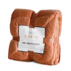 Eurofirany, koc, Tedy, 170-210 cm, ceglasty