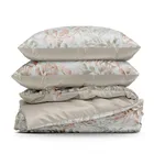 Eurofirany, komplet pościeli bawełnianej, Freesia, 160-200 cm, pudrowy róż