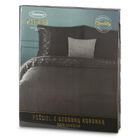 Eurofirany, komplet pościeli, bawełnianej, Lana3, 160-200 cm, czarny