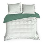 Eurofirany, komplet pościeli satynowej, Raya, 220-200 cm, biały