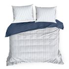 Eurofirany, komplet pościeli satynowej, Raya, 220-200 cm, biały