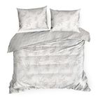Eurofirany, komplet pościeli satynowej, Raya1, 140-200 cm, biały