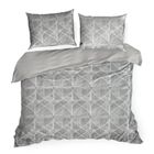 Eurofirany, komplet pościeli satynowej, Spring, 140-200 cm, biały